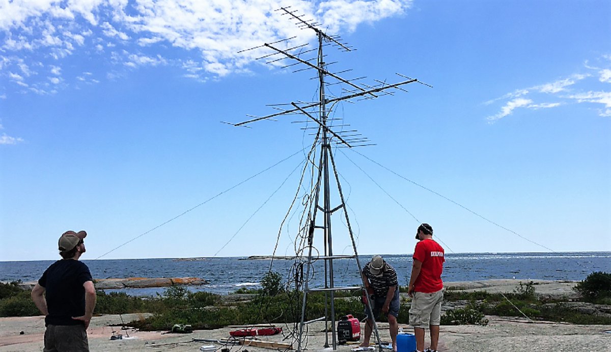 radioworkz's tweet photo. The #GeorgianBay Land Trust unveils two new #Motus wildlife tracking stations near #PointeAuBaril. @gblandtrust @GBayBiosphere @ArchipelagoTwp @FASDShawanaga #MagnetawanFN #GBLT #ParrySound
https://t.co/pnhzexn8el… https://t.co/mKYM3uPns9
