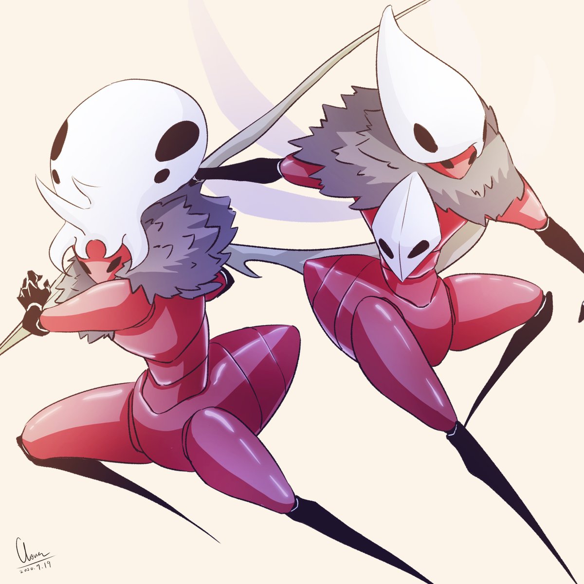 ClovergrassWang's tweet photo. Finally doodle some Silksong bugs :D Ants are so adorable.

And, thanks Seth gave us this wonderful character.

#HollowKnight #Silksong https://t.co/zL80Z9dn56