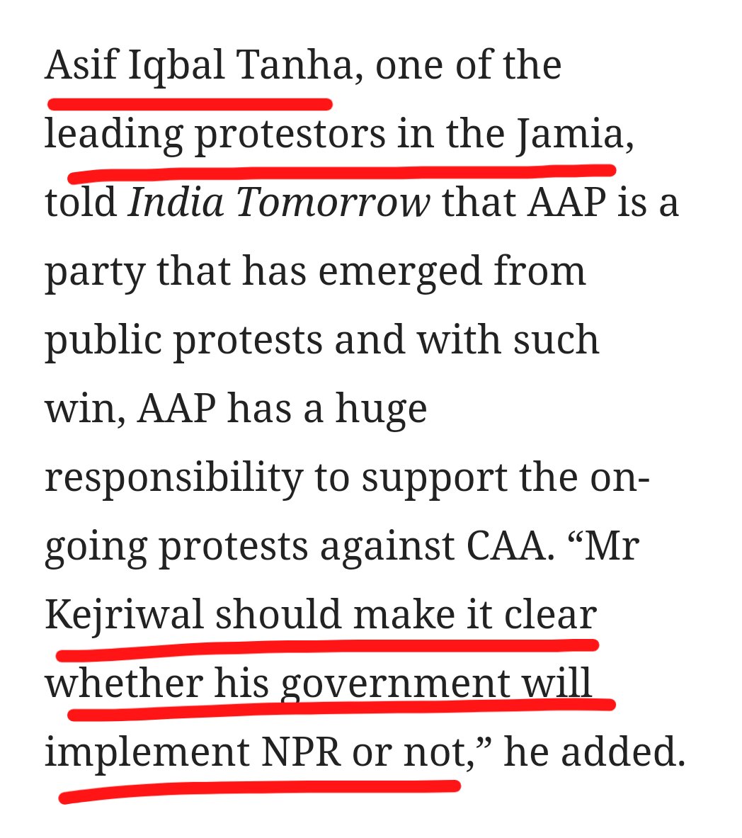 We all know Delhi Police is not under the control of AAP GovtSTILL, AK did everything under his controlLocked Horns with Amit Shah₹5 lakh Compensation + Job for StudentREAL Jamia Students, who lead the protests on ground welcomed AAPOnly Congress is blaming AAP