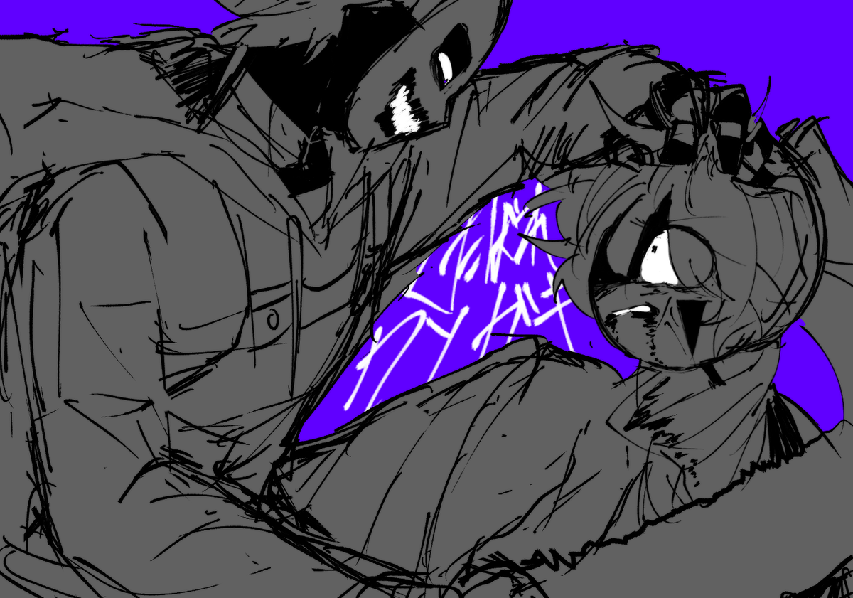 ちょっとそういう気分なのでお気に入りの二人組(カプコンビ含む)絵投下しようと思ったけど似たようなのしか無かったな 特に過去のカプ絵もコンビ絵も偏りがすごいのでめっちゃバナード 