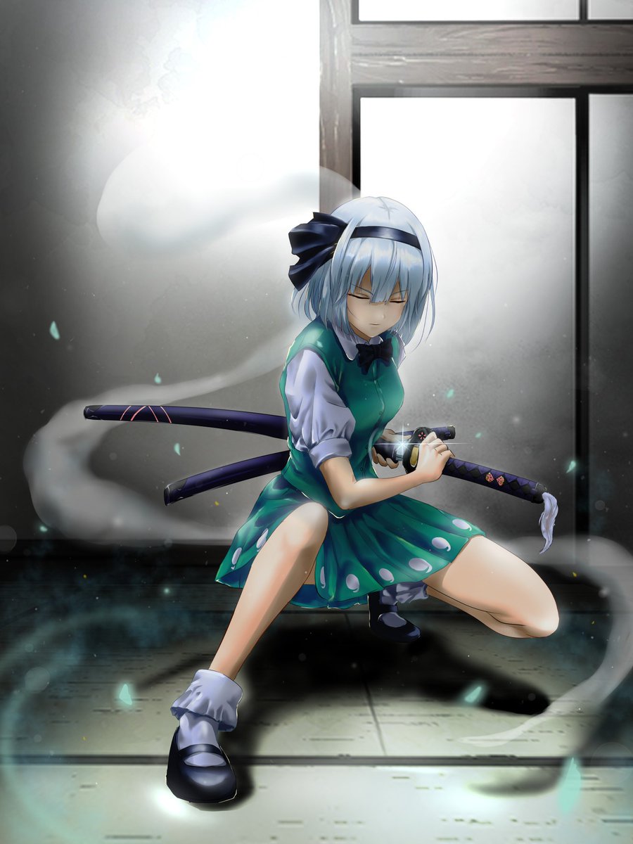 東方 斬れぬものなど あんまり無い 妖夢 魂魄妖夢 東方 東方project Timのイラスト