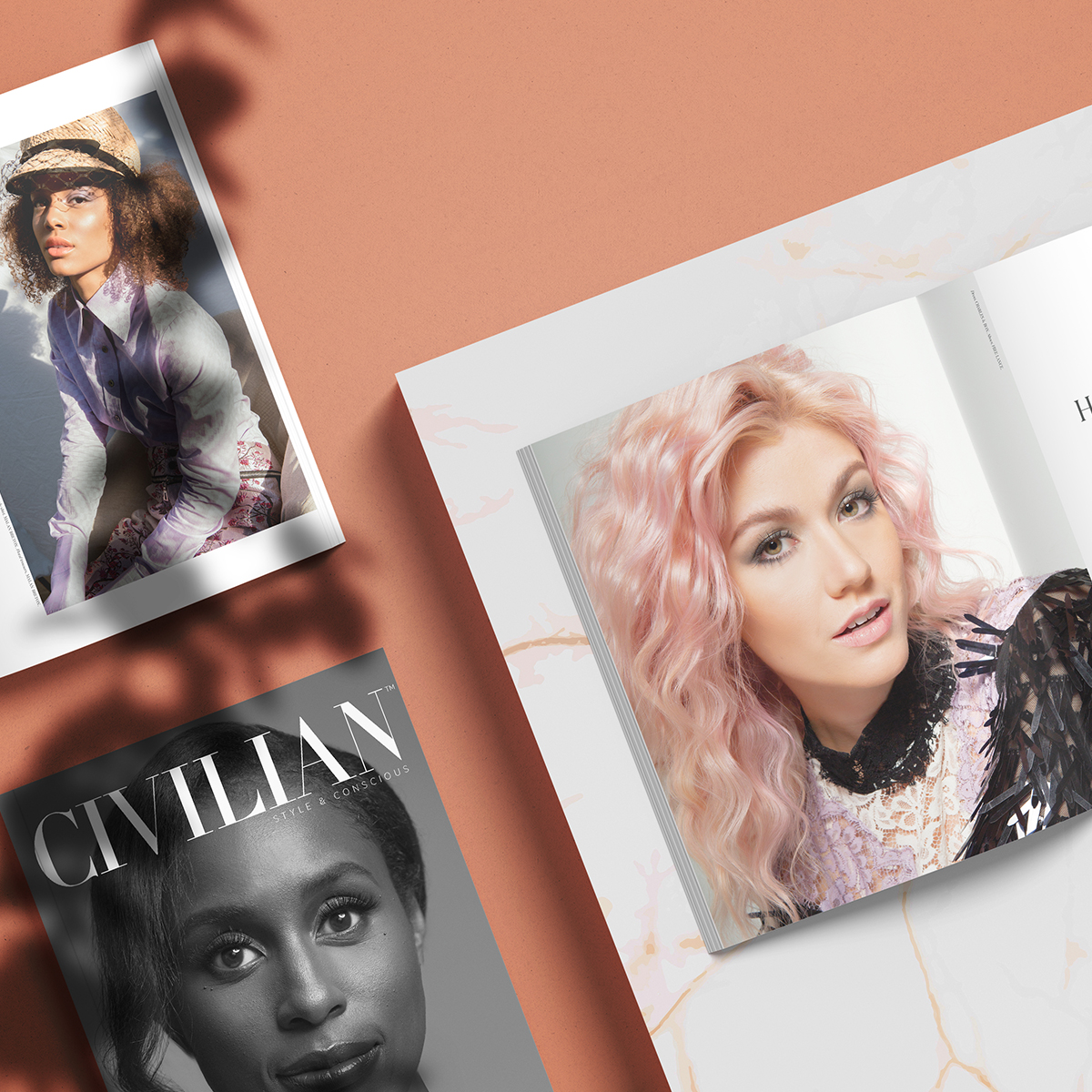civilian_mag's tweet photo. Check out interviews with celebrities like @Kat_McNamara in our new Spring/Summer 2020 issue for Civilian Magazine. 
.
#Civilian #StyleandConscious 
. https://t.co/WdDRILN3VN