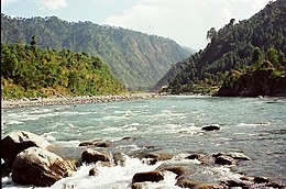 There are also mentioned the 5 rivers of Punjab :Vitastā ( Jhelum), Asikni ( Chenab), Parushni ( Raavi ), Vipāsa ( Beas), & Sutudri ( Satluj).RV X, 75,5, VIII 18,89, III 33,1.Images of Chenab, Raavi, Beas & Satluj respectively.
