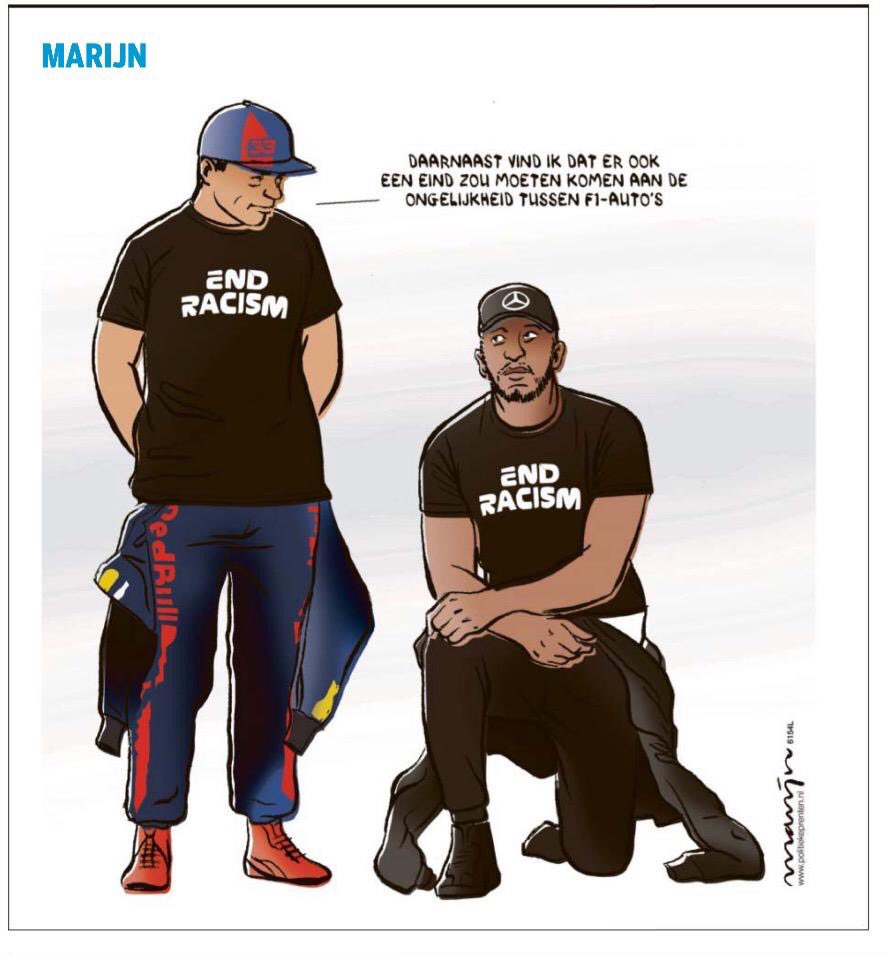 100% True!!! #maxverstappen #LewisHamilton #redbullracing #MercedesAMGF1 #Formula1 #marijn #equality