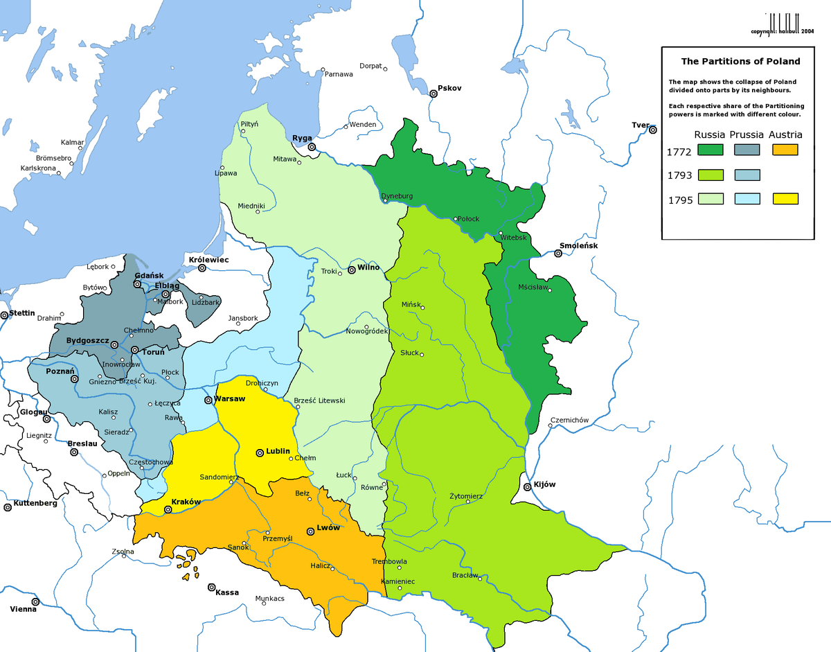 In 1772, 1793 and 1795 the Poland Commonwealth was divided between three empires: Prussian, Austro-Hungarian and Russian. So you can correctly say that it is not the Jews who came to Russia, but it is Russia who came to the Jews (see Wikipedia article). 8/ https://en.wikipedia.org/wiki/Partitions_of_Poland