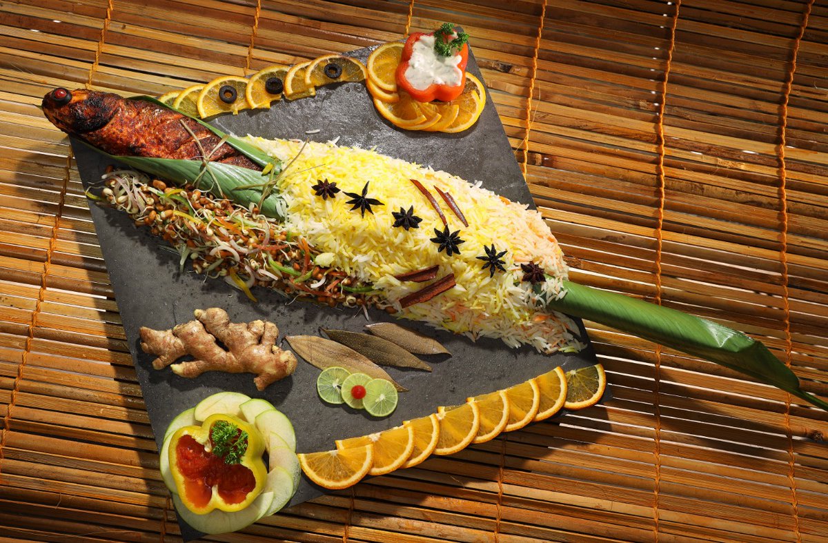 udshotels's tweet photo. Happy Weekend
#UDS #UDShotels #UDSkitchen #foodie #Yum #weekend #seafood #biryani #Kerala #fish https://t.co/Y2p4txIElL