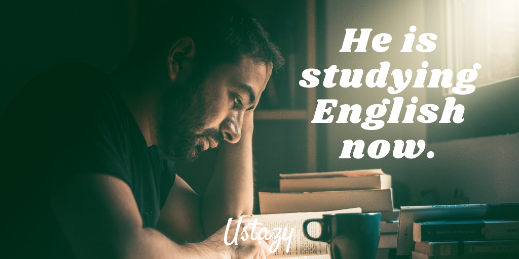 grammarcourses's tweet photo. #futurearrangements #possessive #possibilities #english #esl #englishonline  #englishtips #learnenglish #is #studying #LearnEnglish 
#presentcontinuoustense
Subject pronoun+am/is/are+verb+ing 
He is studying English now.
To read the whole post go to:
https://t.co/pggIBTgcmY https://t.co/yqbhmj4uXz