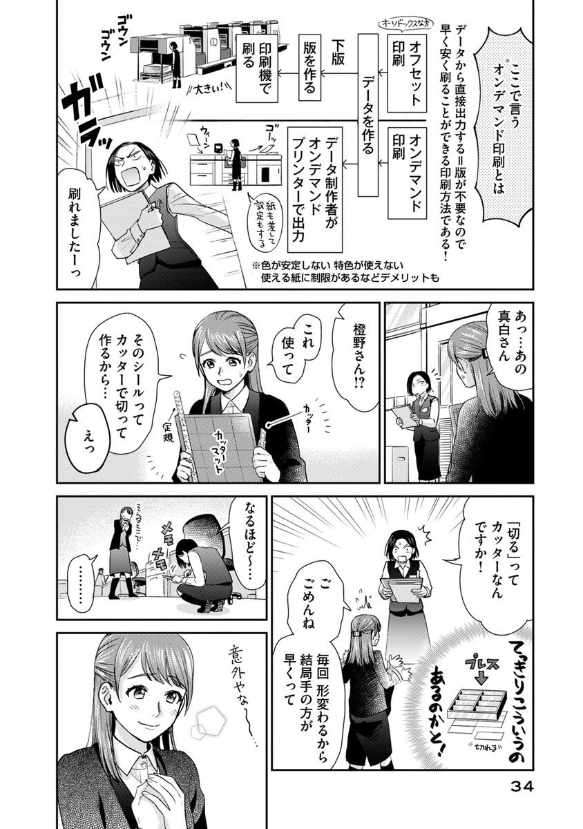 元ヤン女が印刷会社に就職しててんやわんやする話。(8/11) 