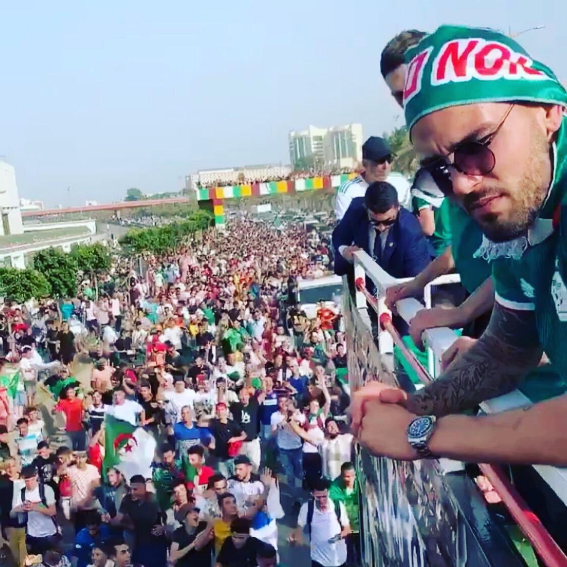 AndyDelort9's tweet photo. Le moment présent est vite passé, c’est le souvenir qui dure. 
Déjà 1 an 🇩🇿 
#LesVerts⭐⭐ #TeamDZ #LesFennecs #123VivaLAlgerie https://t.co/WGoV3mJ55Z