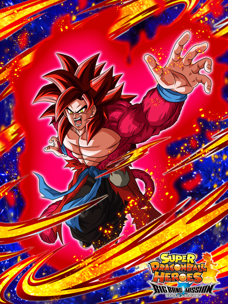 Goku Super Full Power Saiyan 4: Limit Breakthrough é a nova invenção de  Dragon Ball Heroes