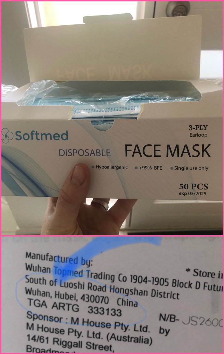 WarrenIlling's tweet photo. @RitaPanahi @WHO Second time I’ve posted this today but it really does my head trying to comprehend this... Just purchased in an inner city suburb of Melbourne. Yay! 😶 Born, bred, raised and ‘cured’ by Wuhan. #DownTheRabbitHole #conspiracy #MaskUpMelbourne #Deepthoughtsunday #NothingToSeeHere https://t.co/DriqWDN9Hu