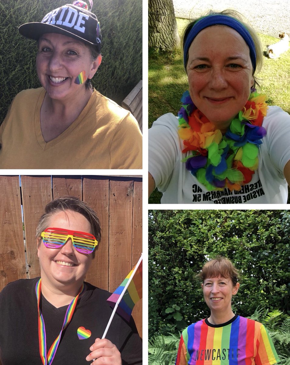 CygnusSupport1's tweet photo. This morning #TeamCygnus have been taking part in @RunnersNFR virtual #LGBT5kFest What a beautiful morning for supporting others &amp; staying connected when we’re apart!
❤️#Northumberland https://t.co/2Gh0FXpig2