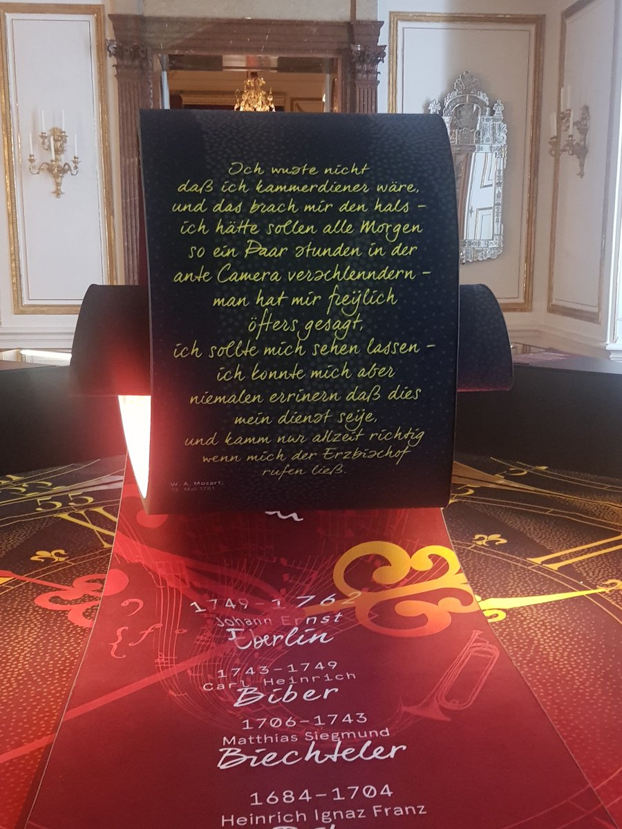 UlrikeTanzer2's tweet image. Überall Musik! Ausstellung im #Domquartier #Salzburg -aufwändig inszeniert, eindrucksvolle Musikbeispiele von #Monteverdi bis #Mozart, leider wenige Originale!