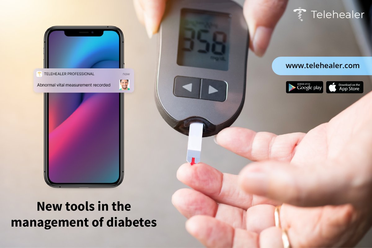 telehealer's tweet photo. Telehealer can easily gather patient’s blood sugar and provide timely notifications on elevated results, all from the convenience of their smartphones.

Call us : ☎ (806) 2-HEALER

Visit us: https://t.co/sH88JkJSzD

#RPM #Telehealer https://t.co/a4JecZraVH