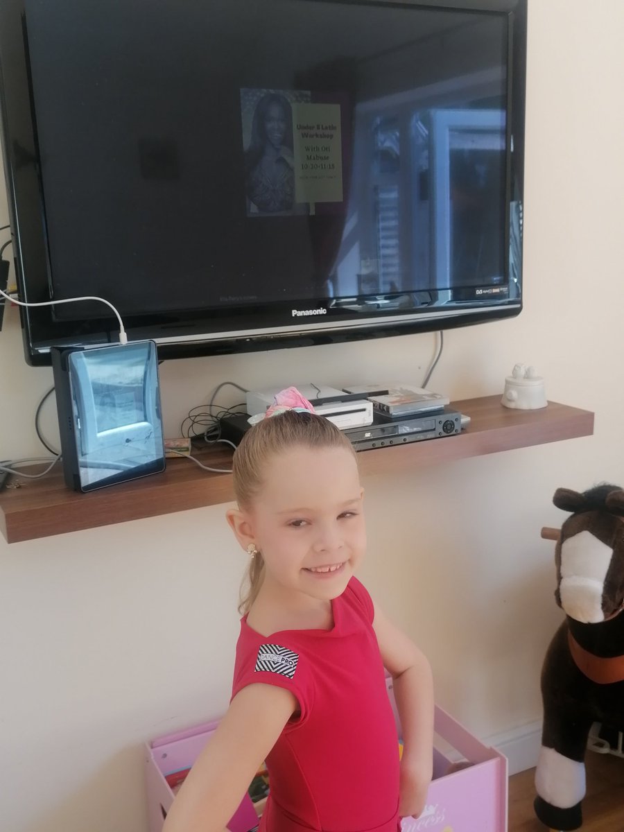FuQuinny's tweet photo. Mila thoroughly enjoyed the Latin workshop this morning @OtiMabuse thank you xx https://t.co/nAHWoeEjjG