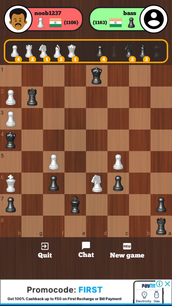 baskartwtz's tweet image. Win the match 🔥🔥💪💪
#Chess_board