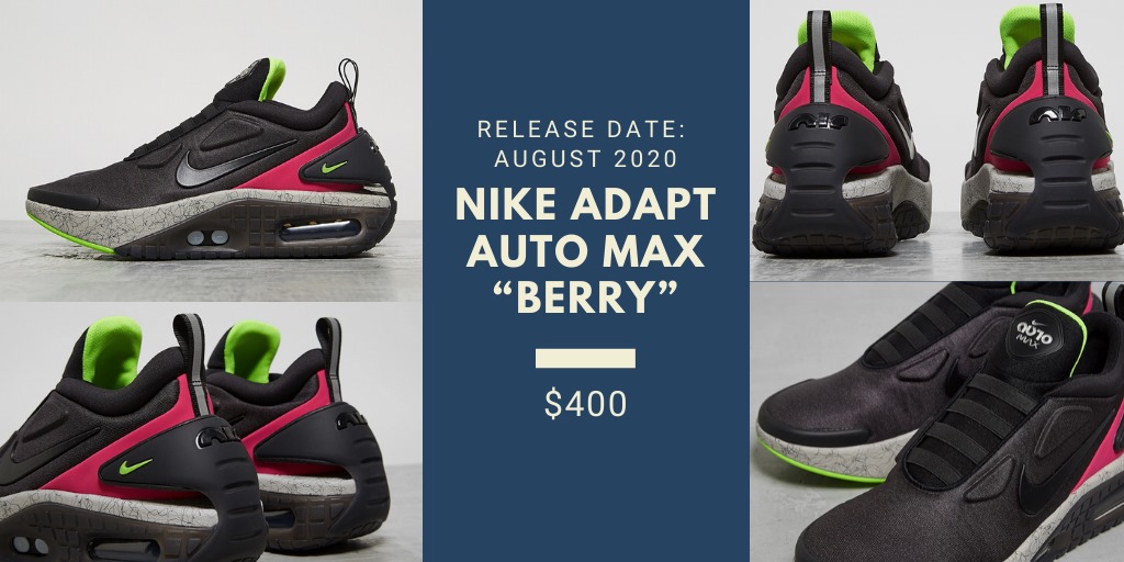 nike adapt auto max berry