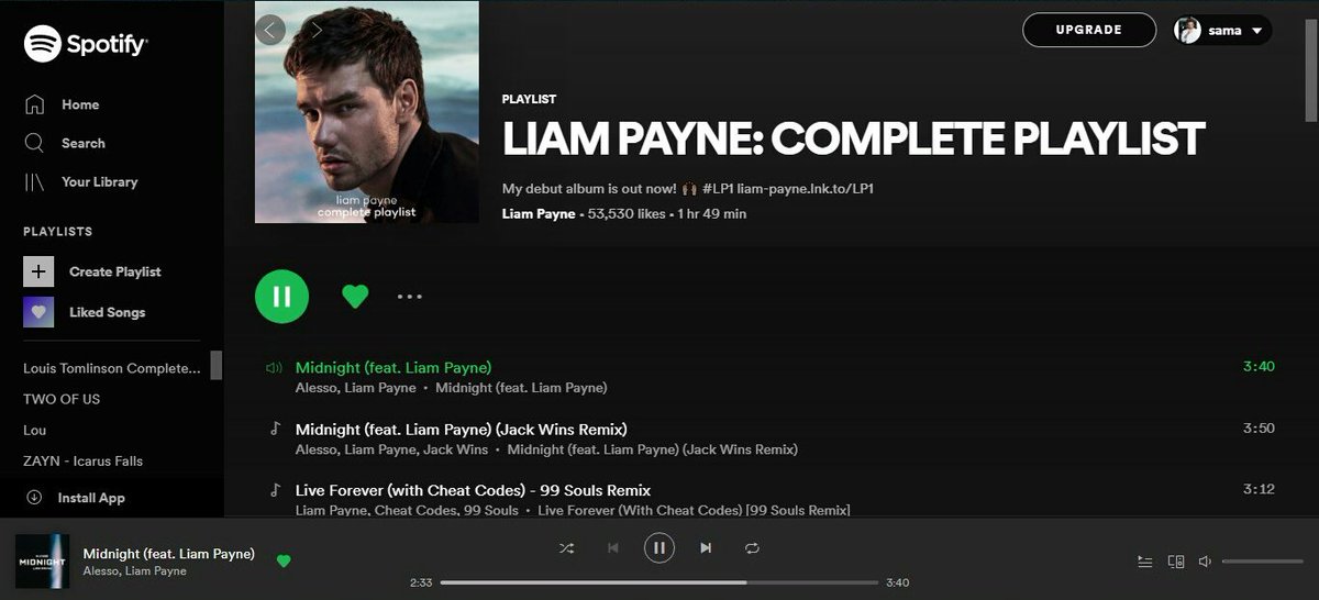 samaartwork's tweet image. Stream LP1 🙌

#StreamLiam @LiamPayne