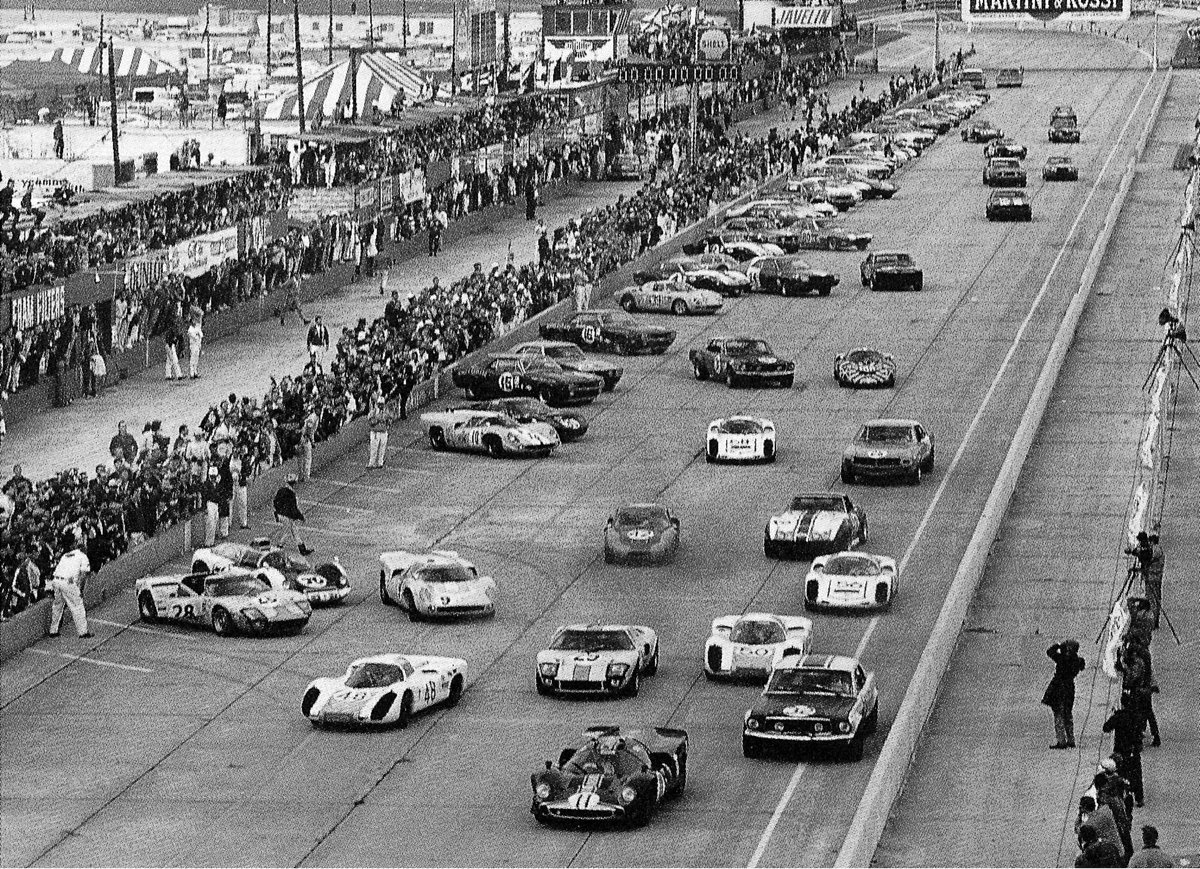 Along the way, Porsche ran a 2.2L and a 3.0L to 2nd and 3rd. Separately... Le Mans had a tradition where drivers stood on one side of the track, and ran across the track to get into their cars at the start of the race. It was not universally popular. Britain had outlawed the
