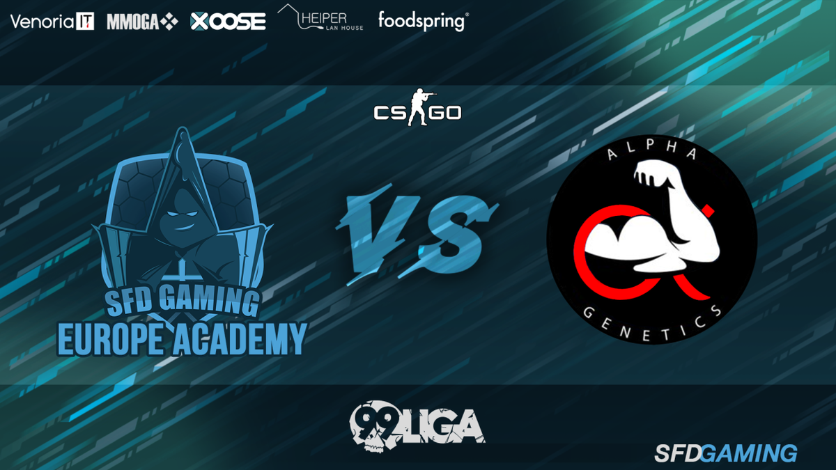 SFDGaming's tweet photo. 🔵#CSGO EU-Academy Team⚪️
▶️ Es geht Heute gegen den Erstplatzierten und unsere Jungs wollen sich noch den Rele Platz sichern !
➡️ 6.Spieltag @99DAMAGEde
🆚 #AlphaGenetics
⏲️ 19:00 Uhr
📺 https://t.co/9Ztheh0FLP
🎙 @_4leex_
#goSFD #feelBLUE #feelSFD #Esports #TwitchDE #cast https://t.co/YSdLf100RH