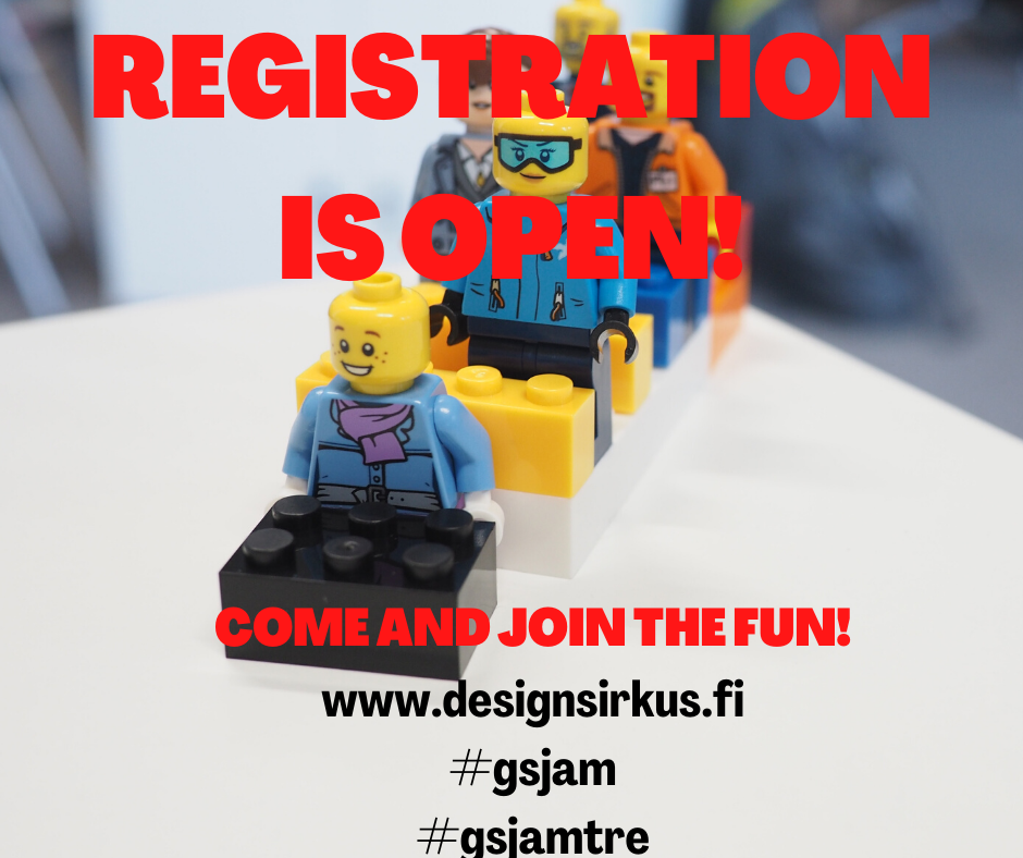 JamTampere's tweet photo. Are you ready to join the fun? Come and get a hands on experience of Service design and get your Creative Confidence up. Registration to Tampere Service Jam is now open at https://t.co/g24G6nsbdB🥳#gsjam #gsjamtre #servicedesign #DesignThinking https://t.co/OP8iQJ0Rur