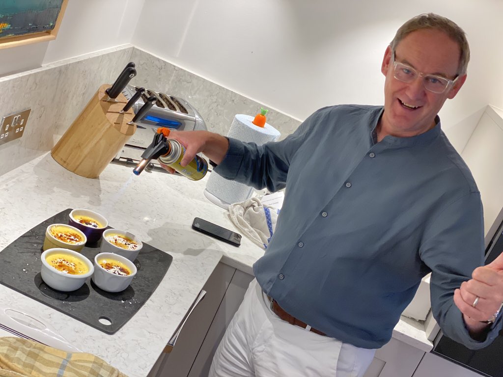 When you are missing <a href="/NickNairn/">Nick Nairn</a> Cook School ...so try and recreate the day at home 🥰.. with <a href="/golfbug72/">stuart adams</a>