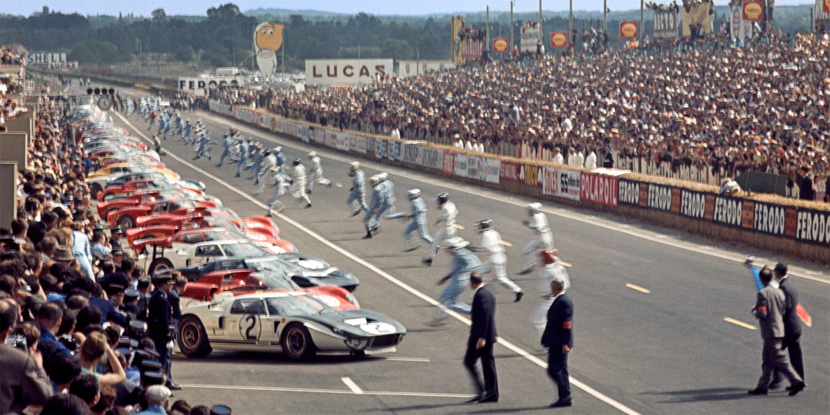 Along the way, Porsche ran a 2.2L and a 3.0L to 2nd and 3rd. Separately... Le Mans had a tradition where drivers stood on one side of the track, and ran across the track to get into their cars at the start of the race. It was not universally popular. Britain had outlawed the