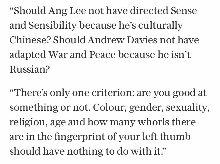 I spoke to Vikram Seth about the backlash over #ASuitableBoy having a white screenwriter. He’s having none of it telegraph.co.uk/news/2020/07/1…
