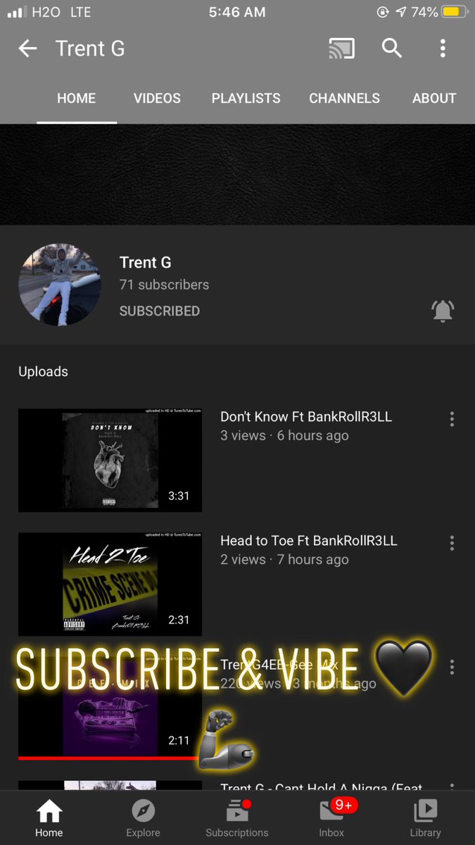 Account_Unkno's tweet photo. TRENT G🖤 ... @TrentGB4l ✅

music on Apple Music📈 Audiomack &amp; YouTube ‼️‼️‼️ 

🆕 SHIT on the way so stay intuned🦾!¡ https://t.co/GfpXZDBMbH