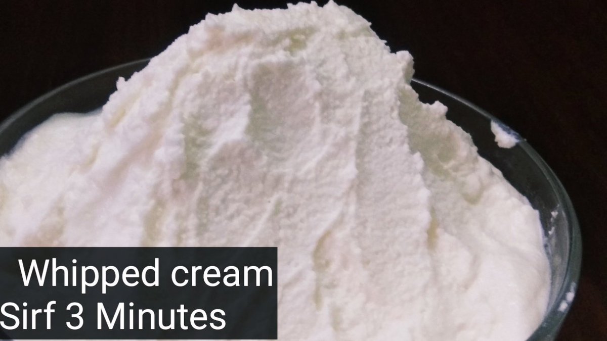 PriyaJain1979's tweet photo. My Channel name is cooking shooking with Priya
How To Make Whipped Cream At Home |Cake Recipe |Perfect Whipping Cream Recipe Hindi |
Recipe link
https://t.co/zfFEO4CNCq
Channel link
https://t.co/Q9TY8QNJTz
#cookingshookingwithpriya #cookingshooking #whippedcream #whippingcream https://t.co/dS40likXht