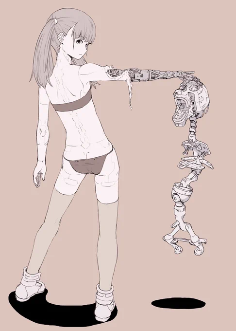 女の子型だけどいいのかな
 #女の子のイラストだけで興味を持ってくれる方へ届け 