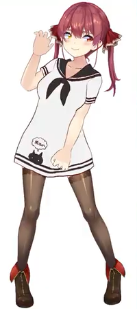 セーラーマリンさん
#ホロオフコーデ 