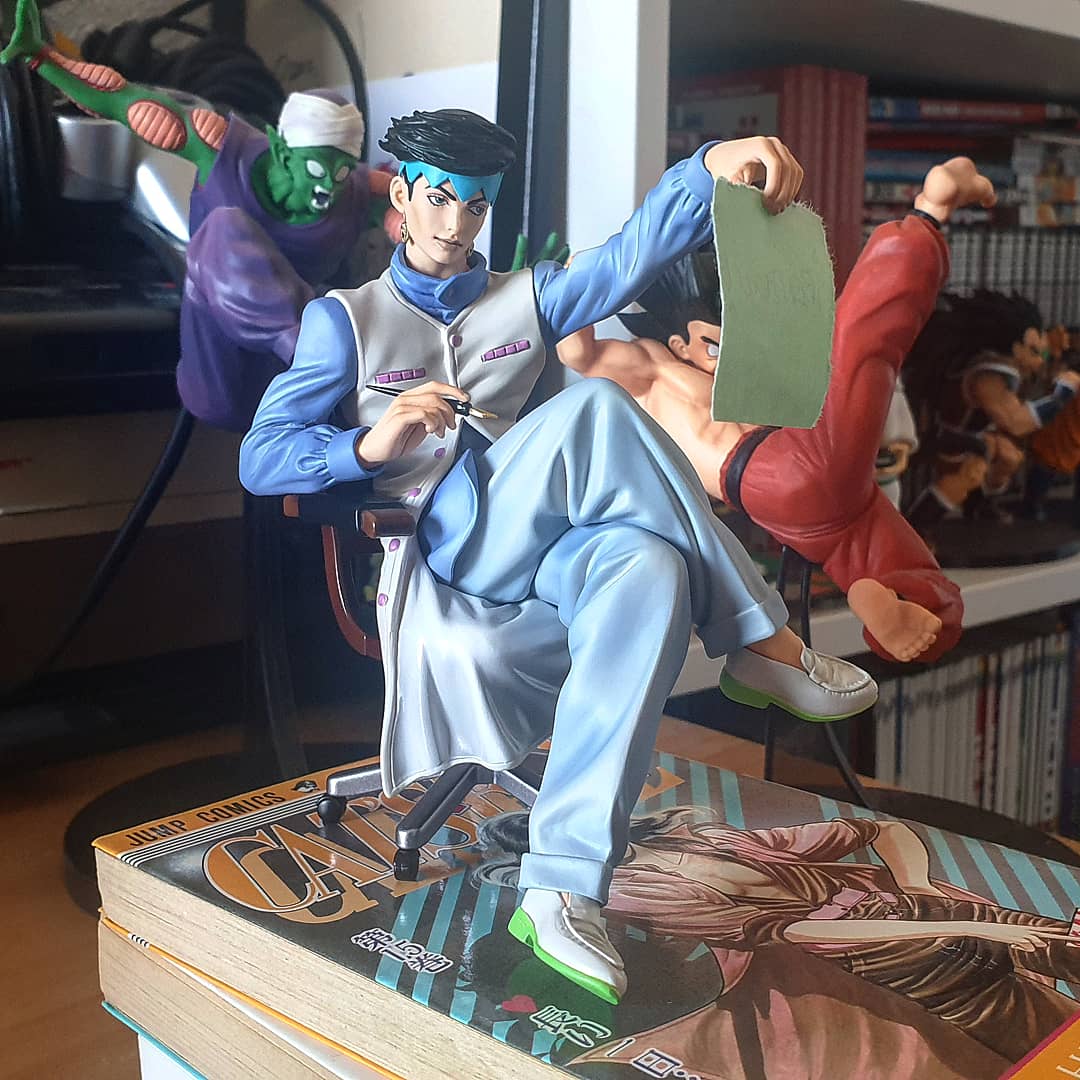 Osan0's tweet photo. Rohan Kishibe dándolo todo en esta figura sujeta notas (memo holder) de Di Molto Bene. #atope #rohankishibe #jojoforever #diamondisunbreakable #heavensdoor #jojosbizarreadventure #hirohikoaraki
Figuron de aniversario que me ha regalado @SoulCasiopea :) https://t.co/kSs3Yb9Tr4