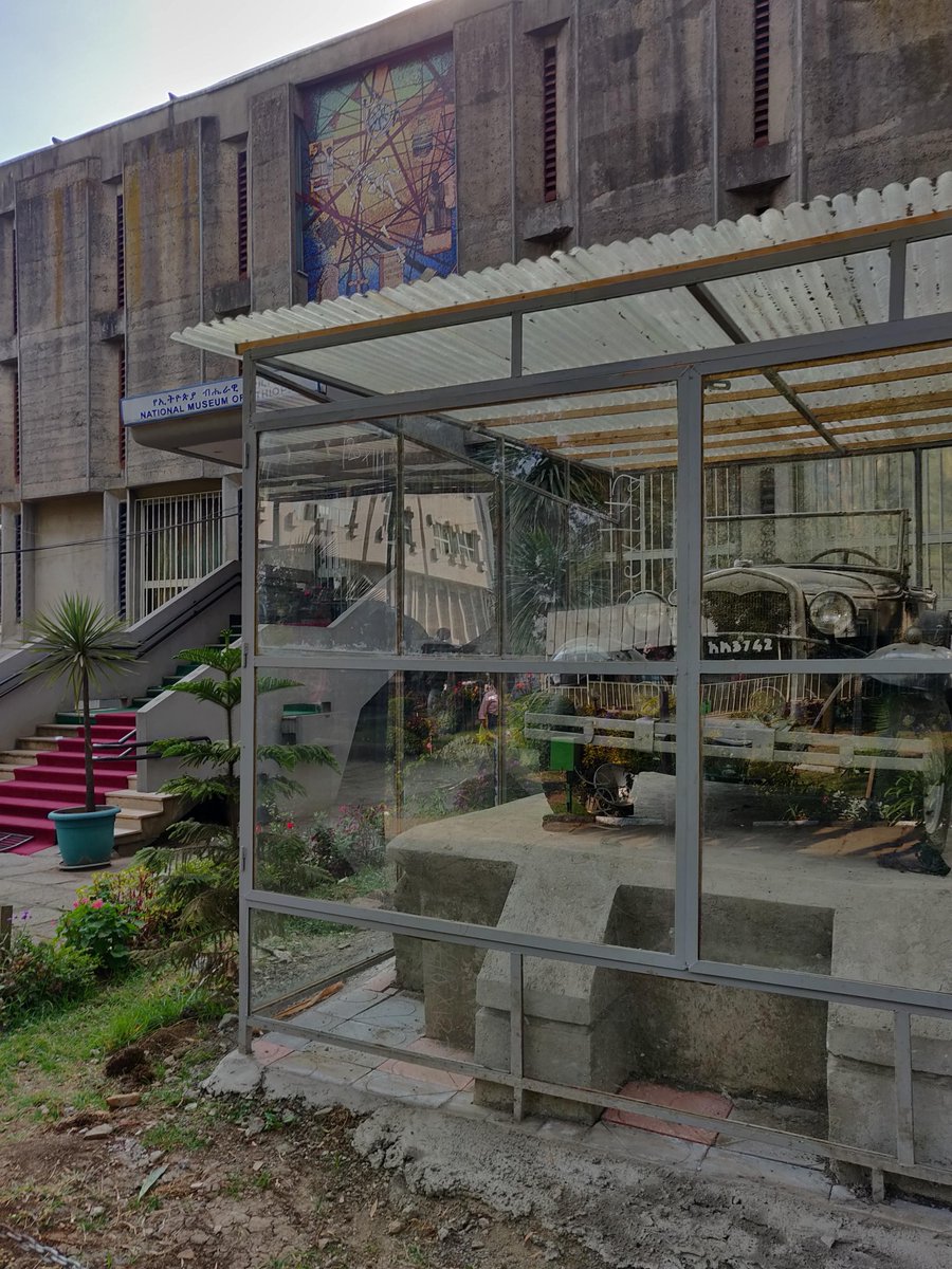 So while walking back home saw the National Museum of Ethiopia and since I had no plan was like why not and decide to go in to check it out. The price is 10 birr which is really cheap and decided to walk in and roam around