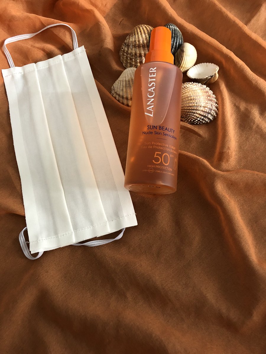 lumieresduprint's tweet image. Me prépare pour lundi #masqueobligatoire &amp;amp; protection solaire #deauville je suis de retour #LiveWithLight #Lancaster #Lancasterbeauty