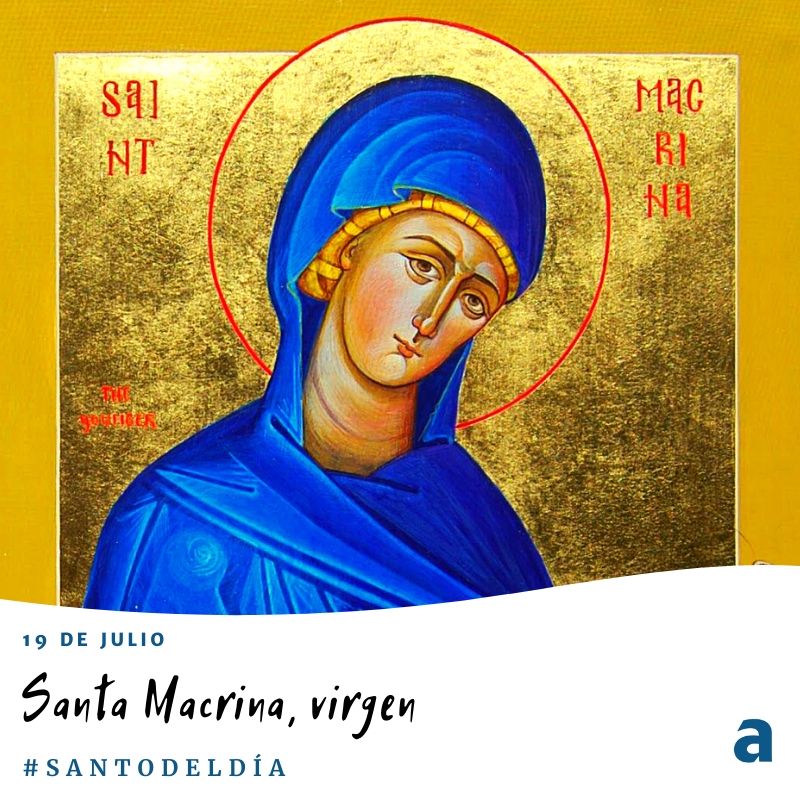 ximetar's tweet photo. #Santoral #SantoDelDía Santa Macrina #RuegaPorNosotros #Macrina #FelizDía #19deJulio https://t.co/WaC14RHHbk https://t.co/EoKEUf11tB
