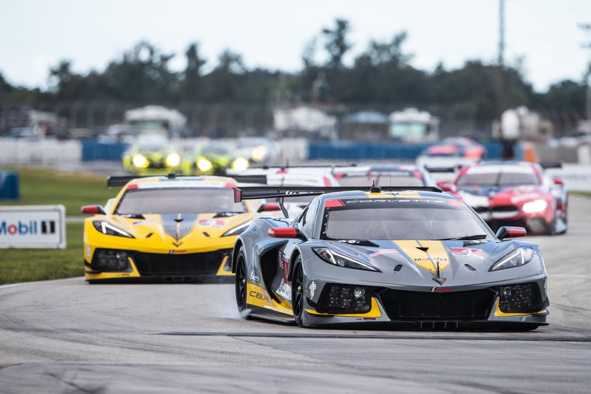 TommyMilner's tweet photo. P1! And a 1-2 for @CorvetteRacing at the #CadillacGP at Sebring Intl Raceway. Great effort from @olivergavin and the #4 Corvette crew to win the race on pit lane and make my job easy! A great day for @TeamChevy yesterday. #Corvette https://t.co/T0Z4BEZUyr