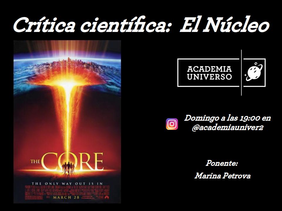 ¡Hoy toca directo! En la cuenta de IG de <a href="/AcademiaUniver2/">Academia Universo</a> Hablaremos de la posibilidad de que se frene la rotación del núcleo de la Tierra y de si llevar una nave al centro del planeta es la mejor de las ideas...