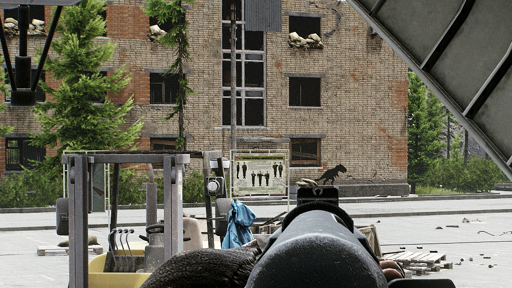 xagarda's tweet photo. The "T" in T-Rex means Tarkov. @bstategames #EscapeFromTarkov https://t.co/NCml3tLhyo