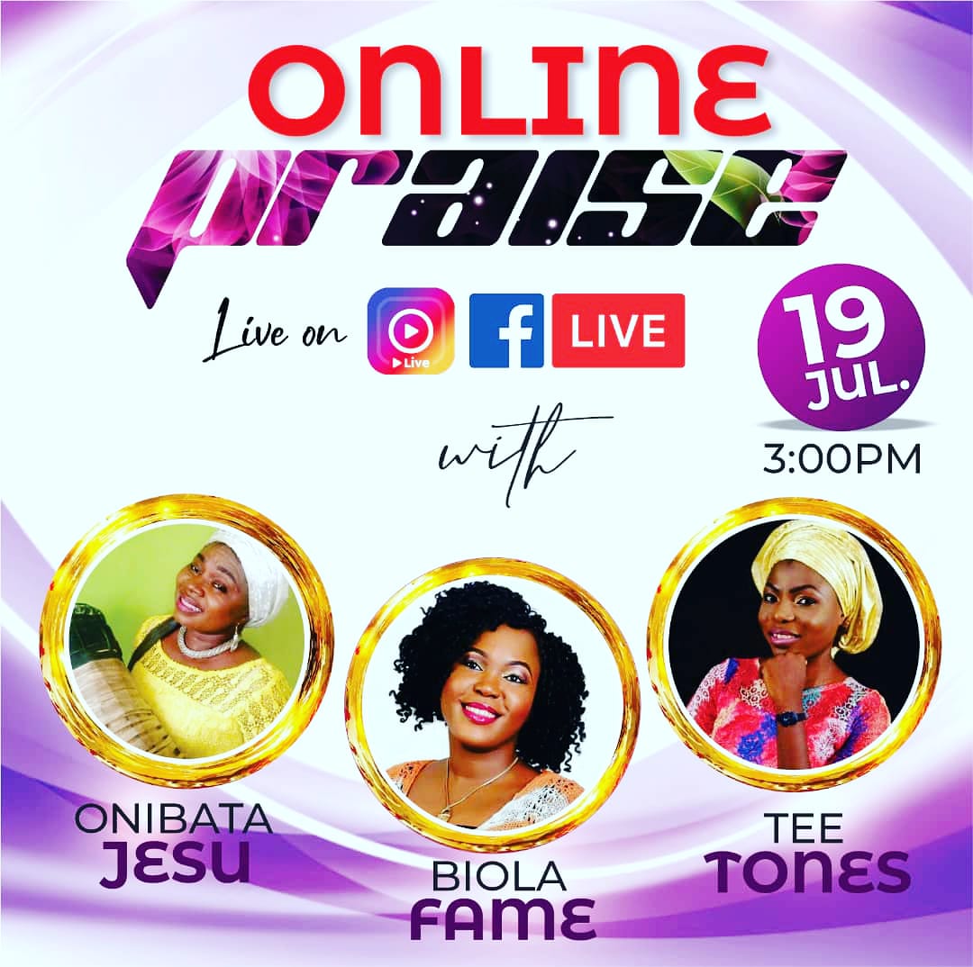 biola_fame's tweet photo. Yes....
Today is the day
Join me As we praise the Host of heaven together with my co women of Grace...
Jesus is our Beautiful Fragrance and the Prince of Peace...
#ONLINEPRAISE
#Biolafame
#Teetones
#Onibatajesu
#Time_ 3pm https://t.co/pFVHrUb9l9