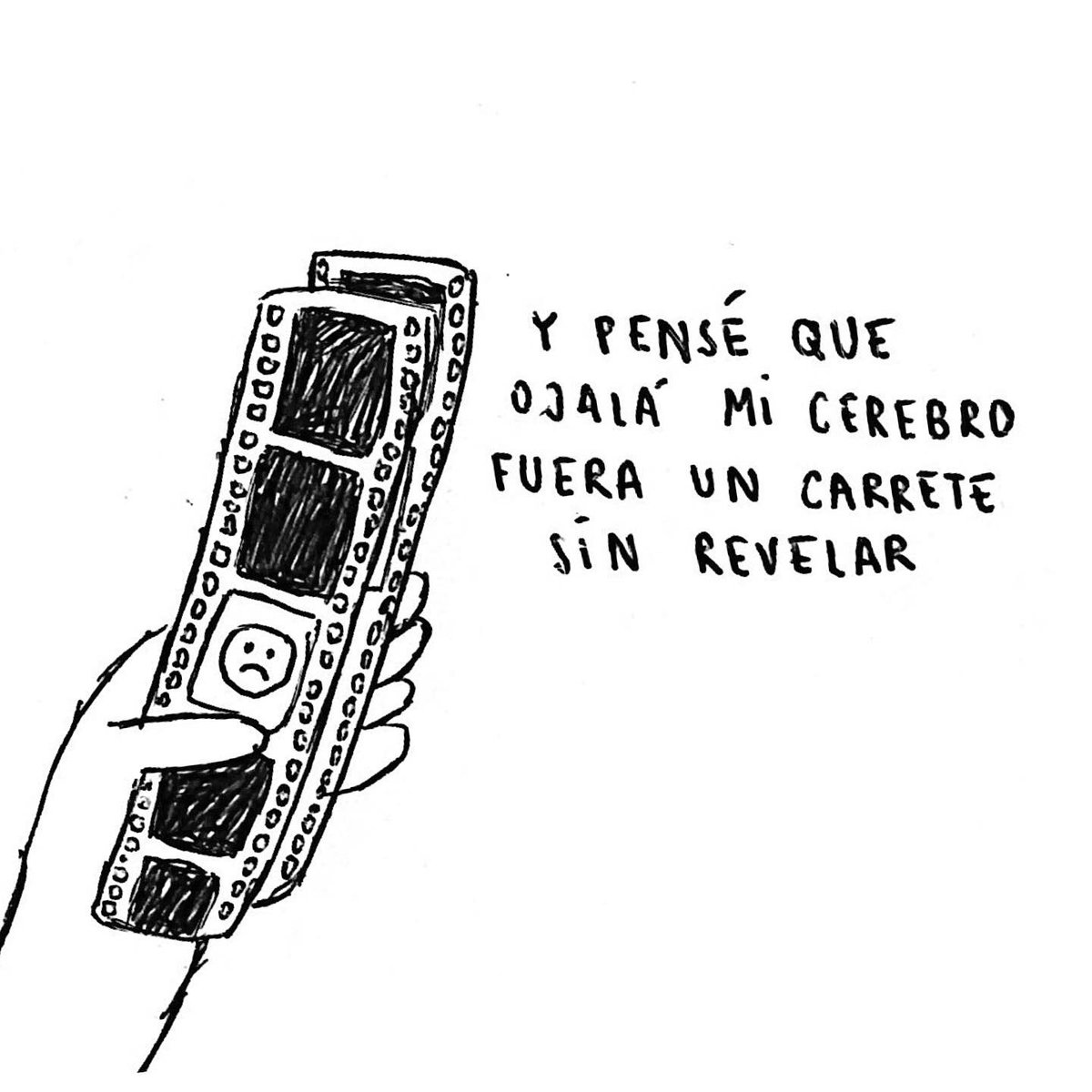 un carrete sin revelar