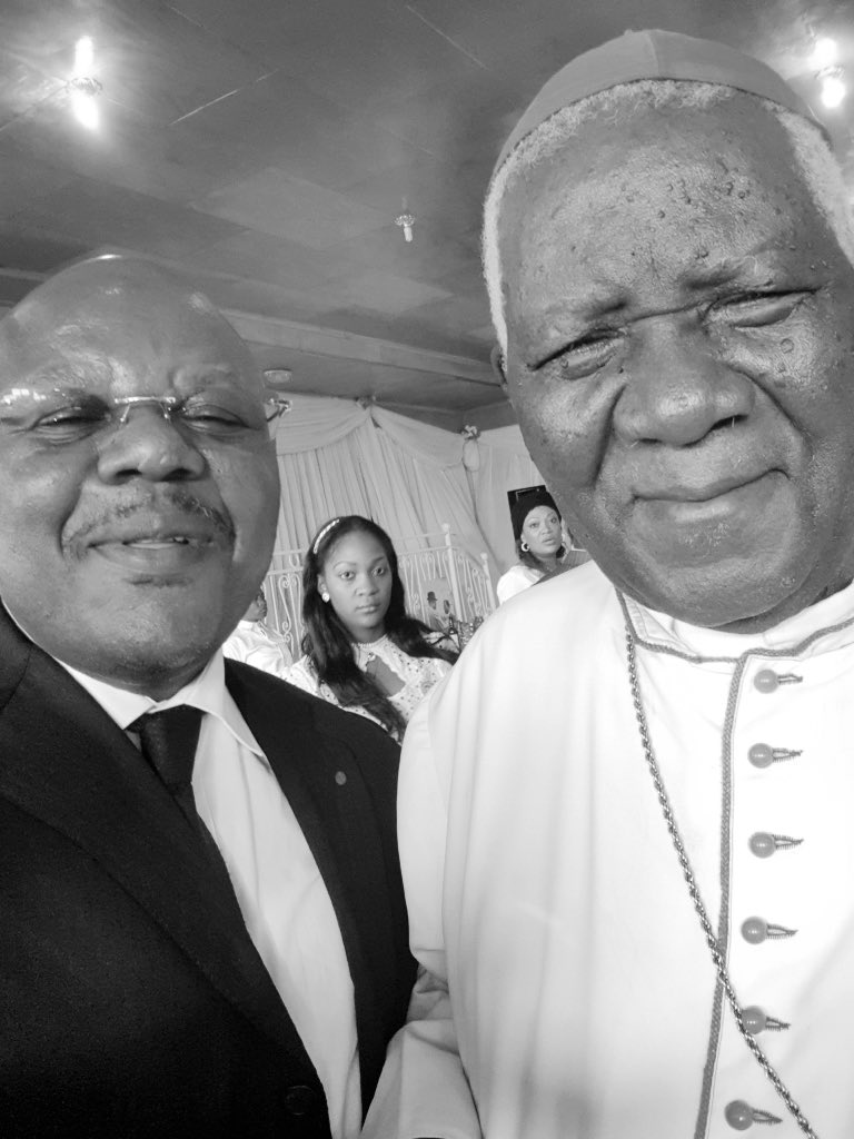 paultasong's tweet photo. Weekend was marked by 5 quality hours of conversation with Christian Cardinal Tumi. Found him unapologetically patriotic yet an ardent believer of federalism. Strong supporter of recovery as an integral part of the peace process https://t.co/7wnDyIIzUA