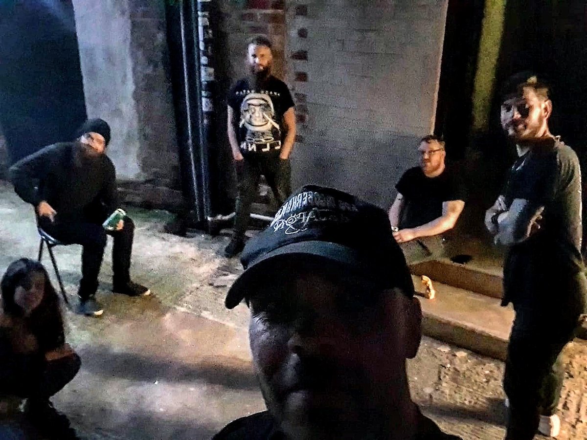 HYOMband's tweet photo. HYOM 2020
First time back together as a full band since March. 

#hyom #hundredyearoldman #hundredyearoldsounds #breaching #rei #postmetal #postrock #sludge #sludgemetal #doom #doommetal https://t.co/e2FvCgOrYa