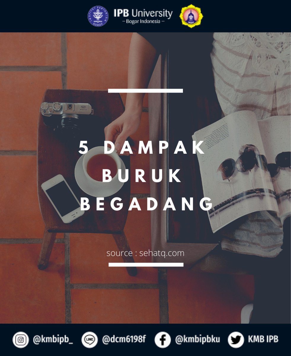KMBIPB's tweet photo. [EDUPOST #13 : 5 DAMPAK BURUK BEGADANG]

Saat kondisi pandemi yang menyebabkan kita beraktivitas secara online ini, kita kerap menggunakan bantuan internet untuk mengerjakan tugas maupun mencari entertainment. Ada kalanya, kita lupa waktu dan kerap begadang. https://t.co/2eukTTZfgW