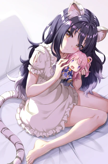 #女の子のイラストだけで興味を持ってくれる方へ届け
ハツネちゃん&シオリン
シズルお姉ちゃん&リノちゃん
ヨリ&アカリちゃん
の姉妹キャラが多めです。 