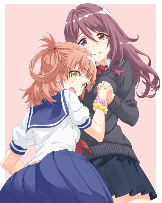 #女の子のイラストだけで興味を持ってくれる方へ届け
ハツネちゃん&シオリン
シズルお姉ちゃん&リノちゃん
ヨリ&アカリちゃん
の姉妹キャラが多めです。 