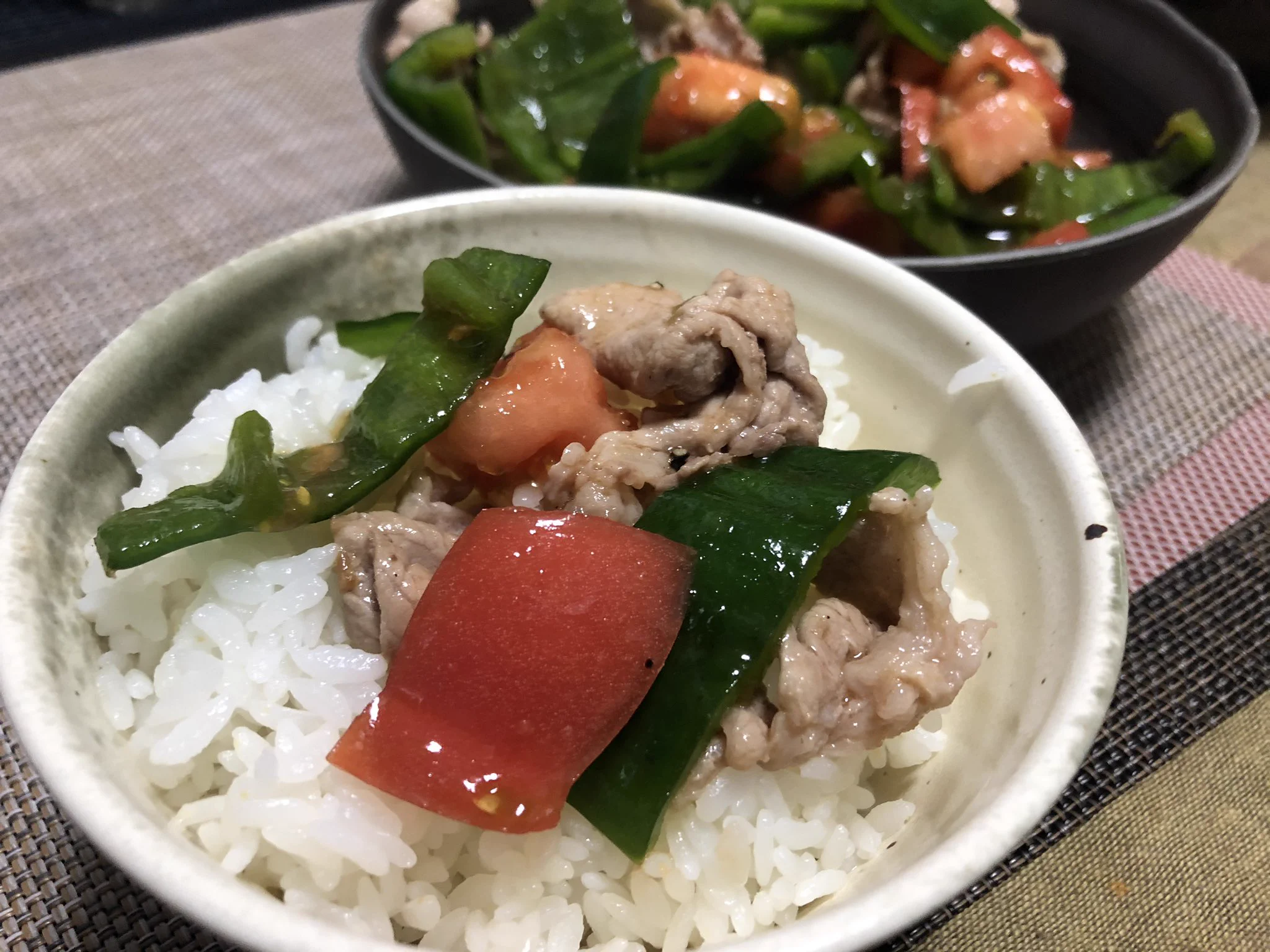 生のピーマンを美味しく頂く方法！！オイスターソースが決めて！！