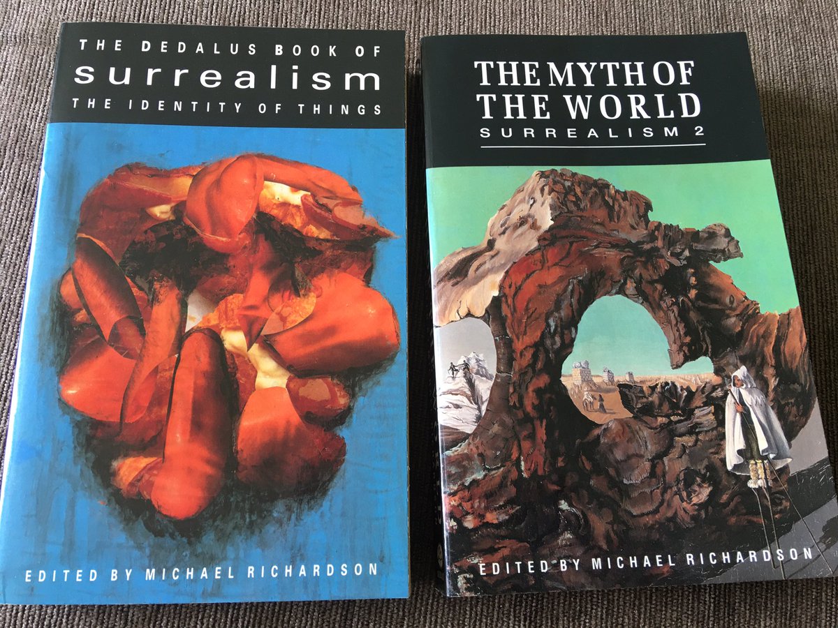 Both volumes of the Dedalus Book of Surrealism focus on narrative fiction, though few of the pieces they contain are as straightforward as that. Michael Richardson’s stimulating introduction distinguishes surrealist writing from the pastiche surrealism of Angela Carter.