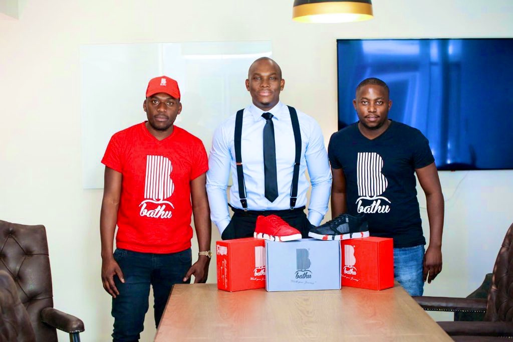 VusiThembekwayo's tweet photo. From doing his own deliveries in a Corsa bakkie to opening his NINTH STORE yesterday. 

So proud of this lad. These are entrepreneurs that need our support. 

1st image: I bought a pair &amp; @theo_baloyi01 made the delivery himself. 

2nd image: ... well you get the point! https://t.co/212RU2IZUj