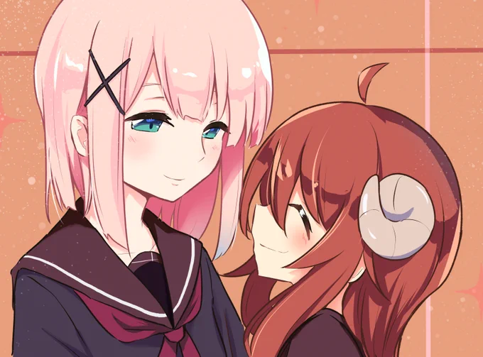 「それでですね!そのあと良が……」
「……うん」
 
#まちカドまぞく 